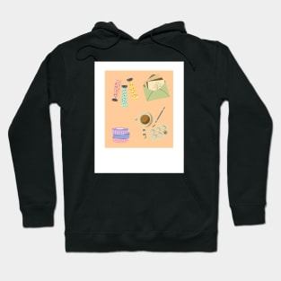 Aesthetic Artist Watercolor Paints Hoodie